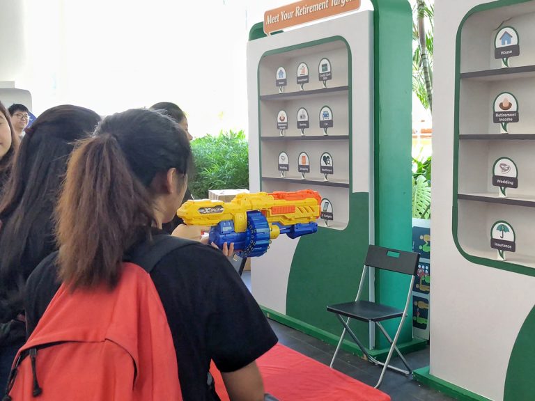 Carnival shooting game by CPF