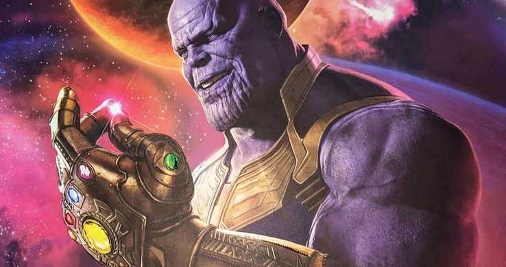 Thanos Snaps the Infinity Gauntlet