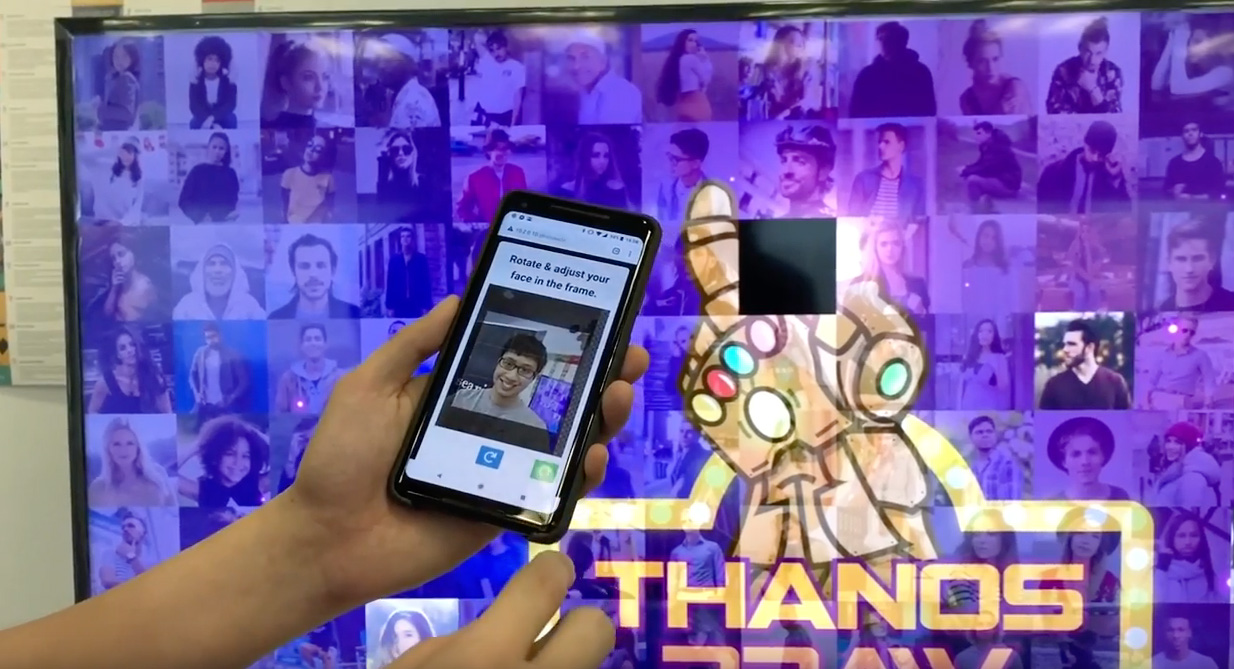 Upload Photos for Thanos Lucky Draw